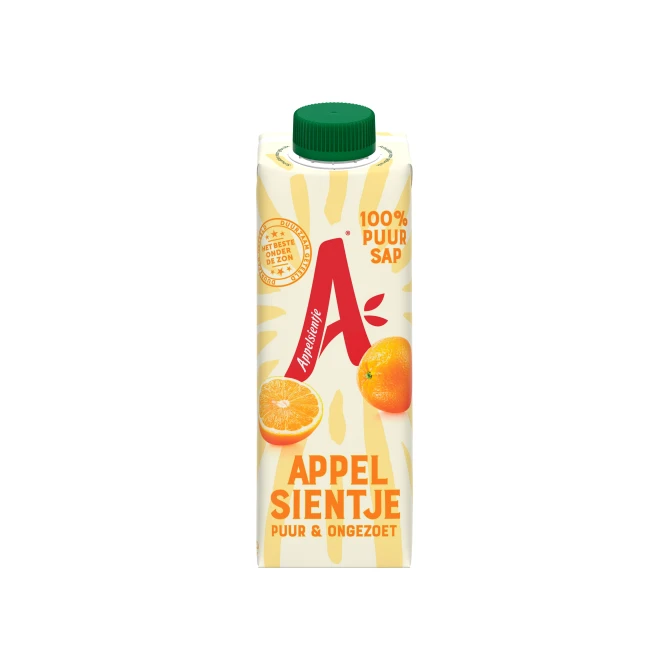 Appelsientje Sinaasappelsap 330ml (pak 24 stuks)
