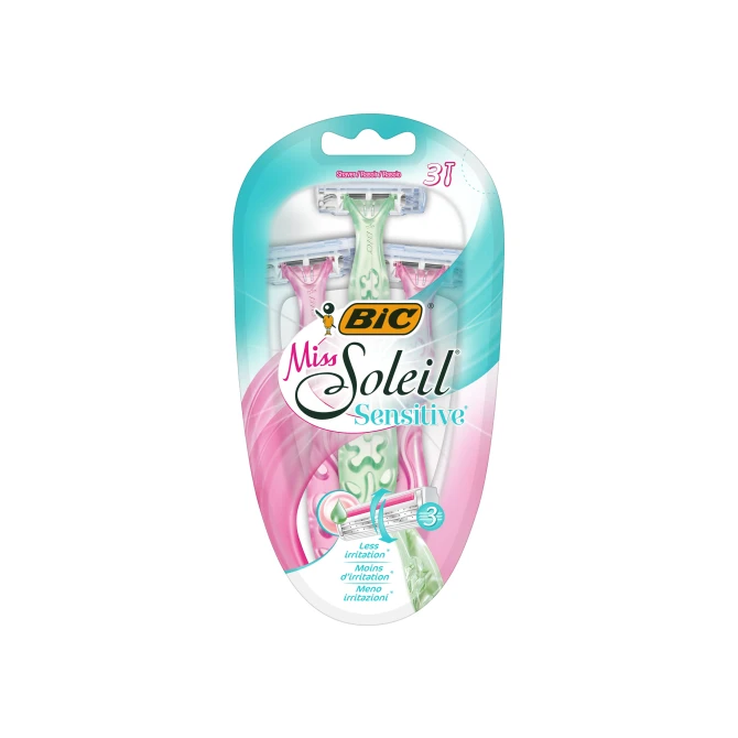 Scheermes Bic Miss Soleil sens/pk3 Scheermes Bic Miss Soleil sens/pk3