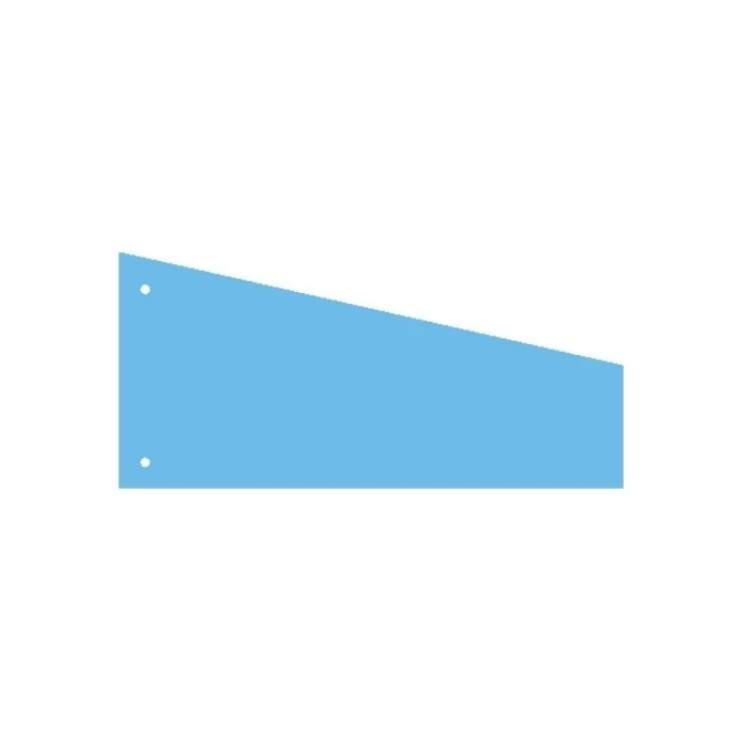 Kangaro Scheidingsstrook trap. blauw/pk100