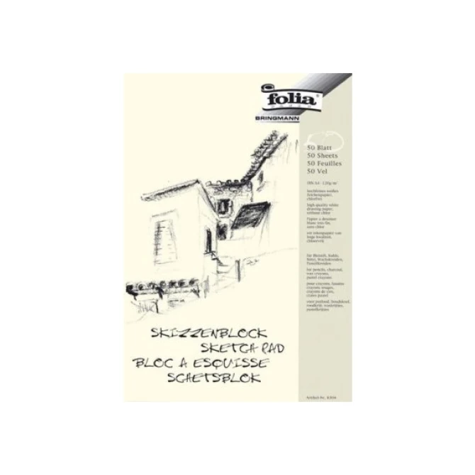 Folia Paper Schetsboek A4 120g 50v/pd
