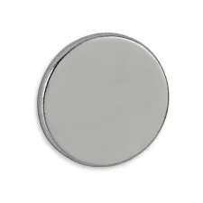 Maul Schijfmagneet 10mmx1mm zilver/set10