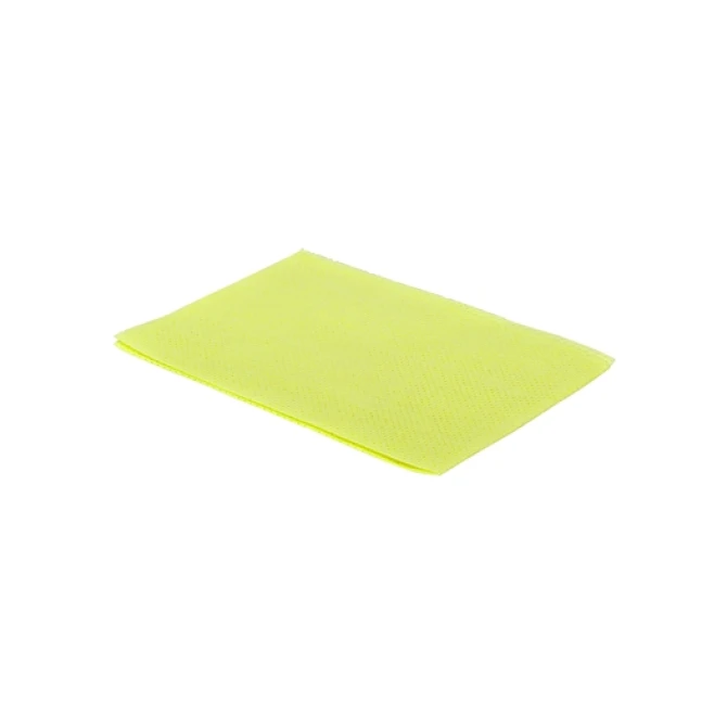 Schoonmaakdoek 35x51cm geel/pk25