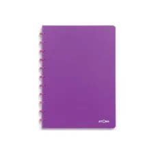 Atoma Schrift A4 Trendy ruit paars Atoma Schrift A4 Trendy ruit paars