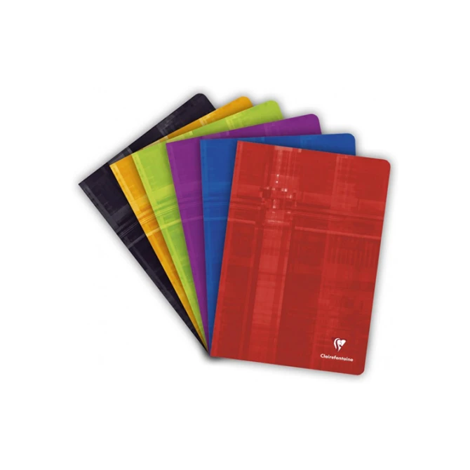 Clairefontaine Schrift A4 ruit 10mm 40blz ass/pk10