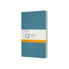 Moleskine Schrift Moleskine large lijn blauw/pk3