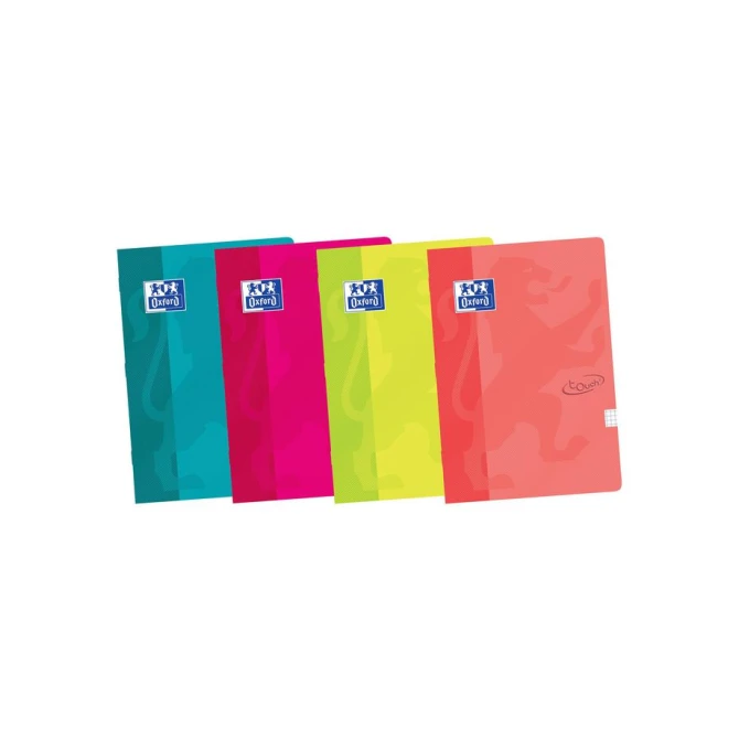 OXFORD School Touch Schrift A4 Gelijnd Assorti (1 pak x 10 stuks) OXFORD School Touch Schrift A4 Gelijnd Assorti (1 pak x 10 stuks)