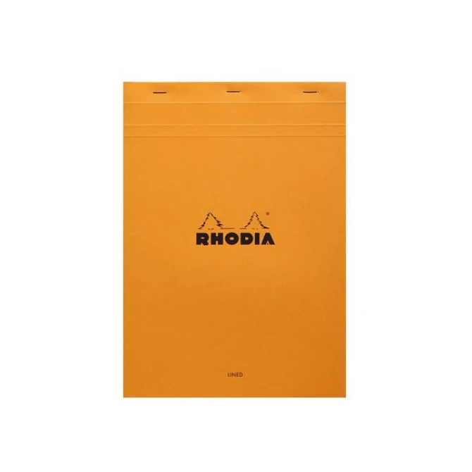 Schrijfblok A4 Rhodia gelijnd/pk 5
