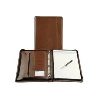 BREPOLS Schrijfmap Palermo A4 4R bruin