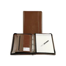 BREPOLS Schrijfmap Palermo A4 4R bruin BREPOLS Schrijfmap Palermo A4 4R bruin