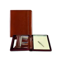 BREPOLS Schrijfmap Palermo lux A4 bruin