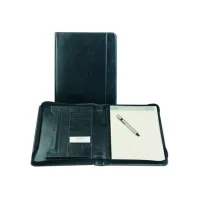 BREPOLS Schrijfmap Palermo lux A4 zwart