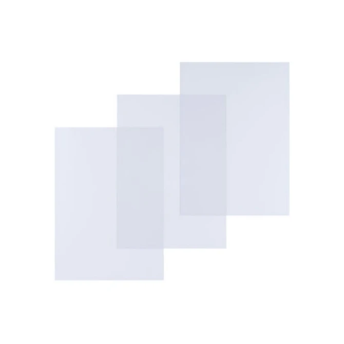 Schutblad PAVO transp. PVC A4 230m/pk100