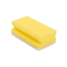Schuurspons 13x7cm geelwit (pak 5 stuks) Schuurspons 13x7cm geelwit (pak 5 stuks)