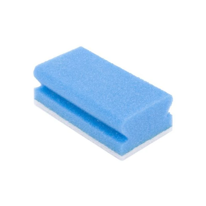 Schuurspons met grip Blauw (pak 10 stuks)