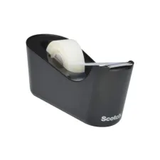 SCOTCH® C18B Plakbandhouder Zwart met 1 rol Magic™ Plakband 19 mm x 33 m Onzichtbaar