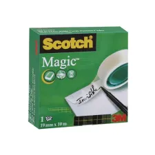 SCOTCH® Plakband 810 Magic™ 19 mm x 10 m asgat 25 mm (rol 10 meter) SCOTCH® Plakband 810 Magic™ 19 mm x 10 m asgat 25 mm (rol 10 meter)