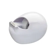 SCOTCH® Plakbandhouder ''Stone Shaped Design'' Wit met 1 rol Magic™ plakband SCOTCH® Plakbandhouder ''Stone Shaped Design'' Wit met 1 rol Magic™ plakband