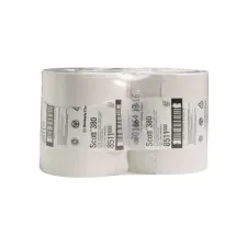 Scott® Midi Jumbo Toiletpapier 2-laags 380 m Wit (pak 6 rollen)