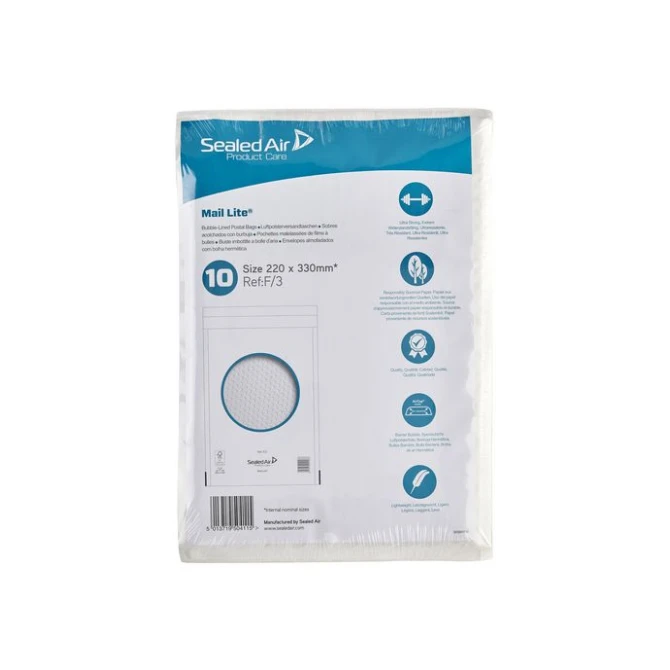 Sealed Air® E2 Luchtkussenenvelop 260 x 220 mm Kraftpapier Wit (pak 10 stuks)