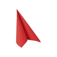 Servetten ''ROYAL Collection'' 1/4 vouw 33 cm x 33 cm rood