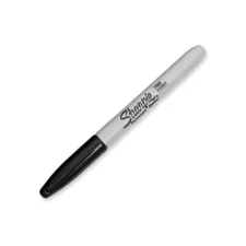Sharpie Permanent Marker Voordeelverpakking Fijn Zwart (1 pak x 24 stuks)