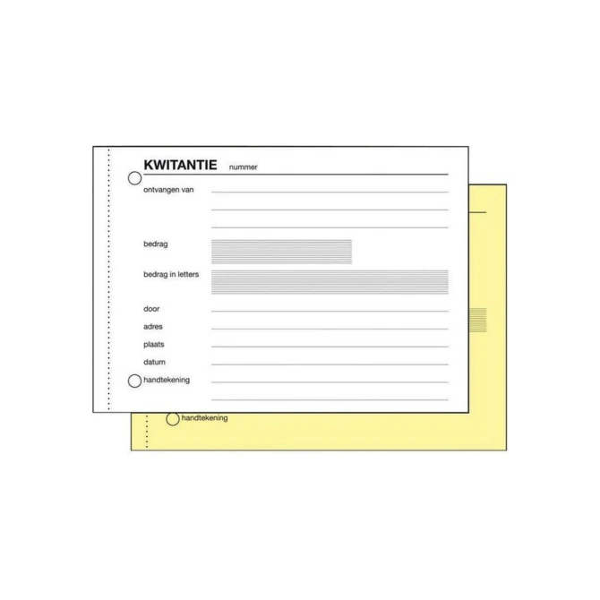 SIGEL Kas- en kwitantieformulieren Kwitantieboek A6 2x50 vel SIGEL Kas- en kwitantieformulieren Kwitantieboek A6 2x50 vel