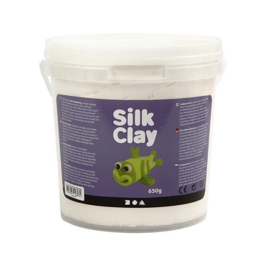 Silk Clay Boetseermateriaal SC wit/pk650g (pak 650 gram)
