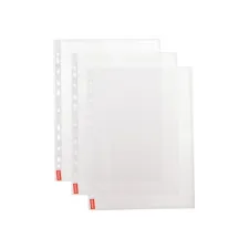 Simply A4 Showtas PP 40 micron 11-gaats Transparant (pak 100 stuks) Simply A4 Showtas PP 40 micron 11-gaats Transparant (pak 100 stuks)