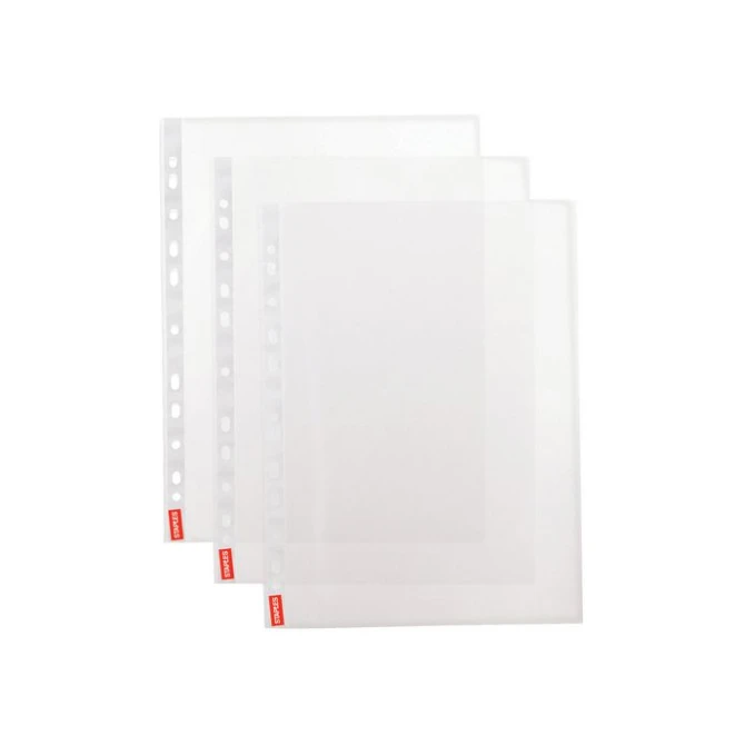 Simply A4 Showtas PP 40 micron 11-gaats Transparant (pak 100 stuks)