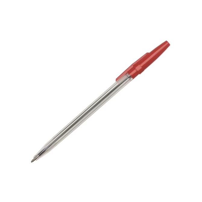 Simply Balpen 2530 Medium rood (pak 50 stuks)