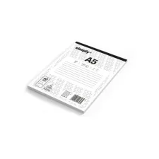 Simply Schrijfblok A5 Gelinieerd 60 g/m² 100 vel (pak 5 x 100 vel) Simply Schrijfblok A5 Gelinieerd 60 g/m² 100 vel (pak 5 x 100 vel)