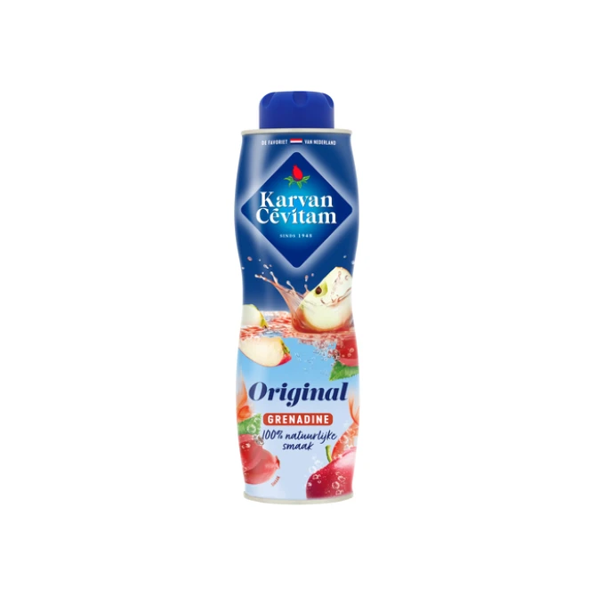 Karvan Cevitam Limonadesiroop Grenadine (6 x 600ml)