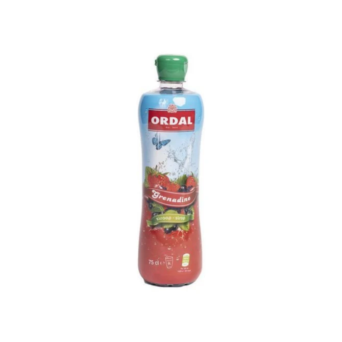 ORDAL Siroop Ordal grenadine 750ml (doos 6 x 750 milliliter)