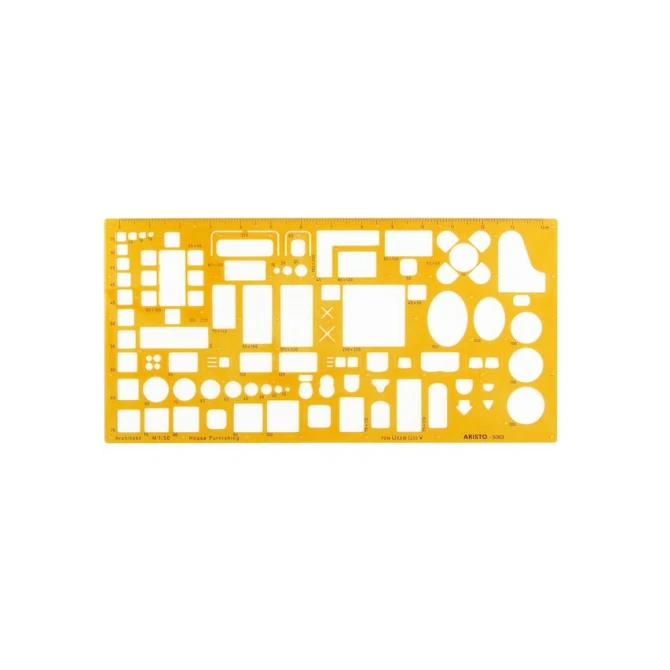 Sjabloon Aristo meubel schaal 1:100