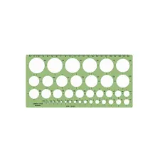 Sjabloon Linex 1116S cirkels Sjabloon Linex 1116S cirkels