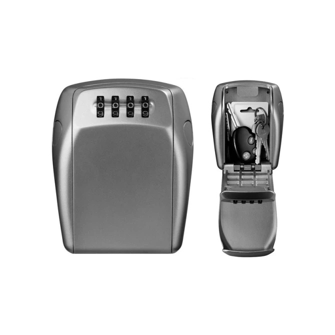 Master Lock Sleutelbox Masterlock mini 4cijf grijs