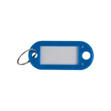 Q Connect Sleutellabel 50x12mm blauw/pk 10 Q Connect Sleutellabel 50x12mm blauw/pk 10