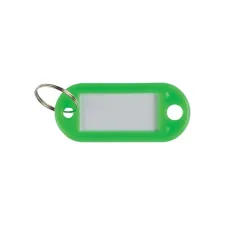 Q Connect Sleutellabel 50x12mm groen/pk 10 Q Connect Sleutellabel 50x12mm groen/pk 10