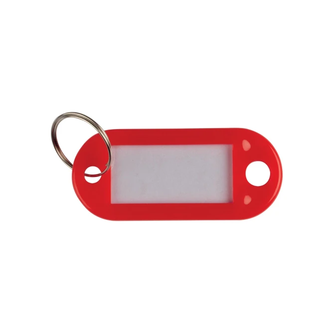 Q Connect Sleutellabel 50x12mm rood/pk 10 Q Connect Sleutellabel 50x12mm rood/pk 10