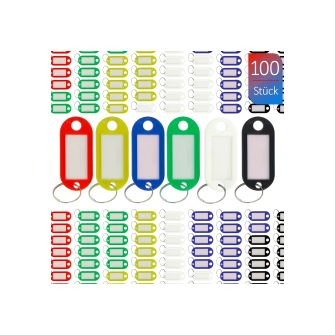 Westcott Sleutellabel Assorti (1 pak x 100 stuks)