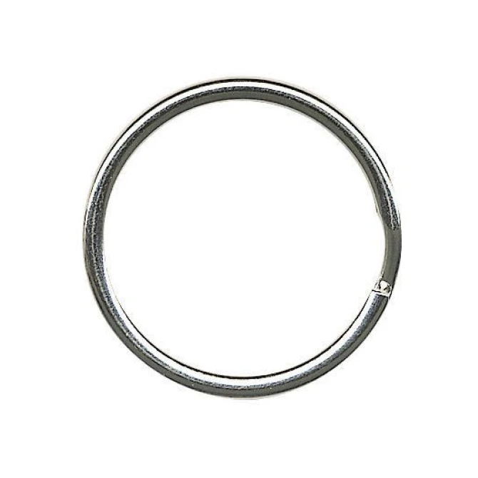 Sleutelring 25mm metaal (pak 100 stuks)