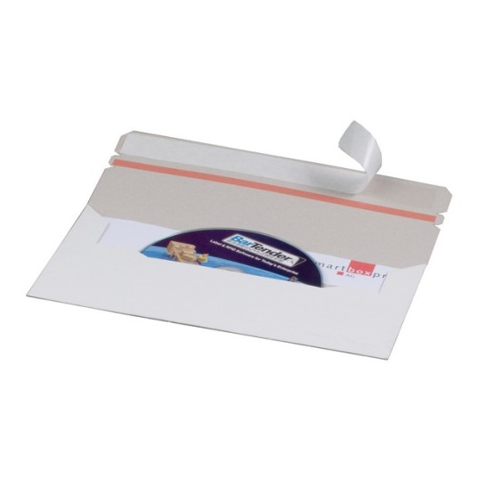 Smartbox Pro kartonnen enveloppen 218x121mm wit