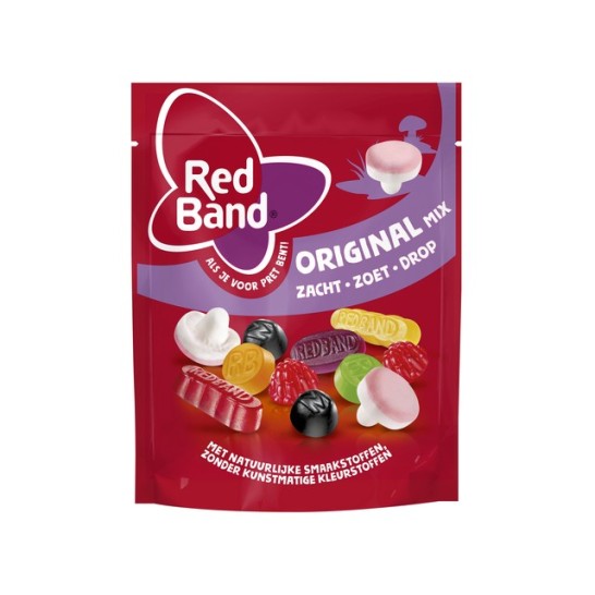 Snoep mix Red Band original/zak 225g