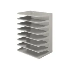 Sorteerrek 8-delig 48 cm hoog Grijs