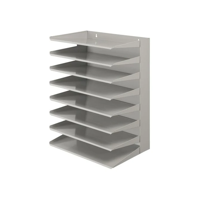 Sorteerrek 8-delig 48 cm hoog Grijs Sorteerrek 8-delig 48 cm hoog Grijs