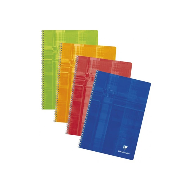 Spiraalblok CF A4 90g lijn 50blz as (10 stuks)
