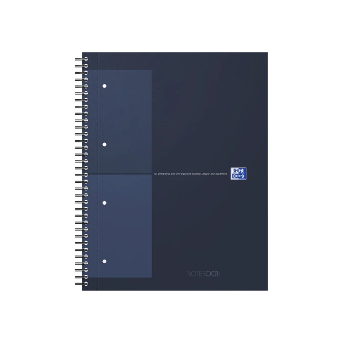 OXFORD Spiraalblok OXFORD Int A4+ ruit 4g blauw