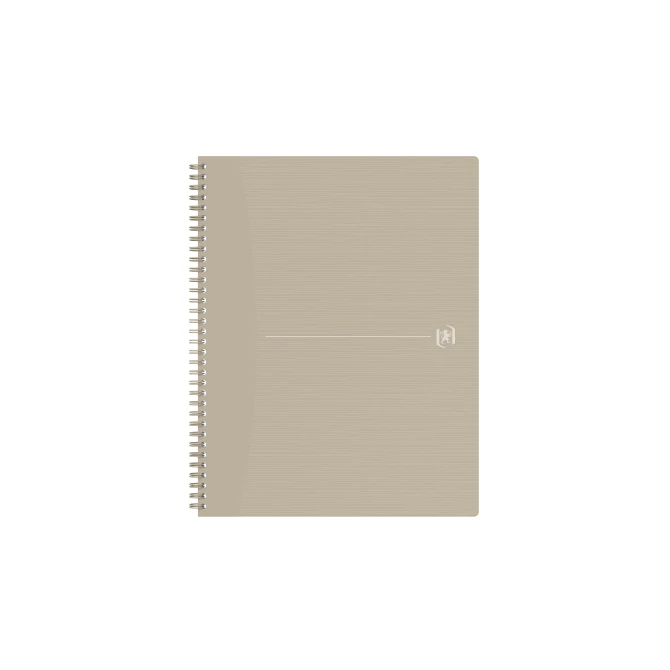 OXFORD Origins Spiraalblok A4+ Ruit 5mm Zand (5 blokken x 70 vellen)