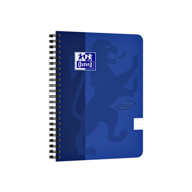 Spiraalblok OXFORD Touch A5 blauw