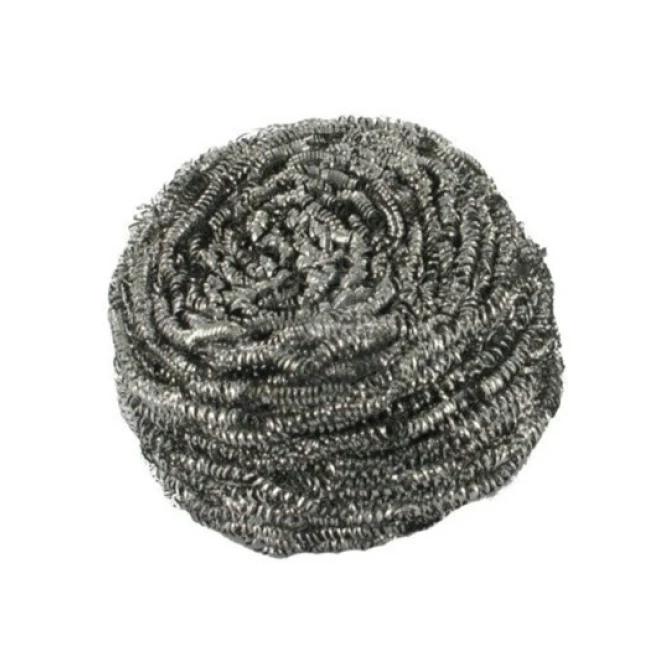 Staalspons roestvrij 60gr/pk6